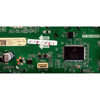 KIT DE TARJETAS TV SHARP / MAIN FUENTE (COMBO) 236008A TP.SR.PB701 / T-CON 6871L-3806B 6870C-0532A / PANEL LC430DUY (SH)(A1) / MODELO LC-43Q3000U R43M1814 - Imagen 2